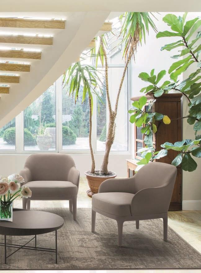 Marac Кресло из ткани с подлокотниками Vogue sun-id-1424092 - Вид №2