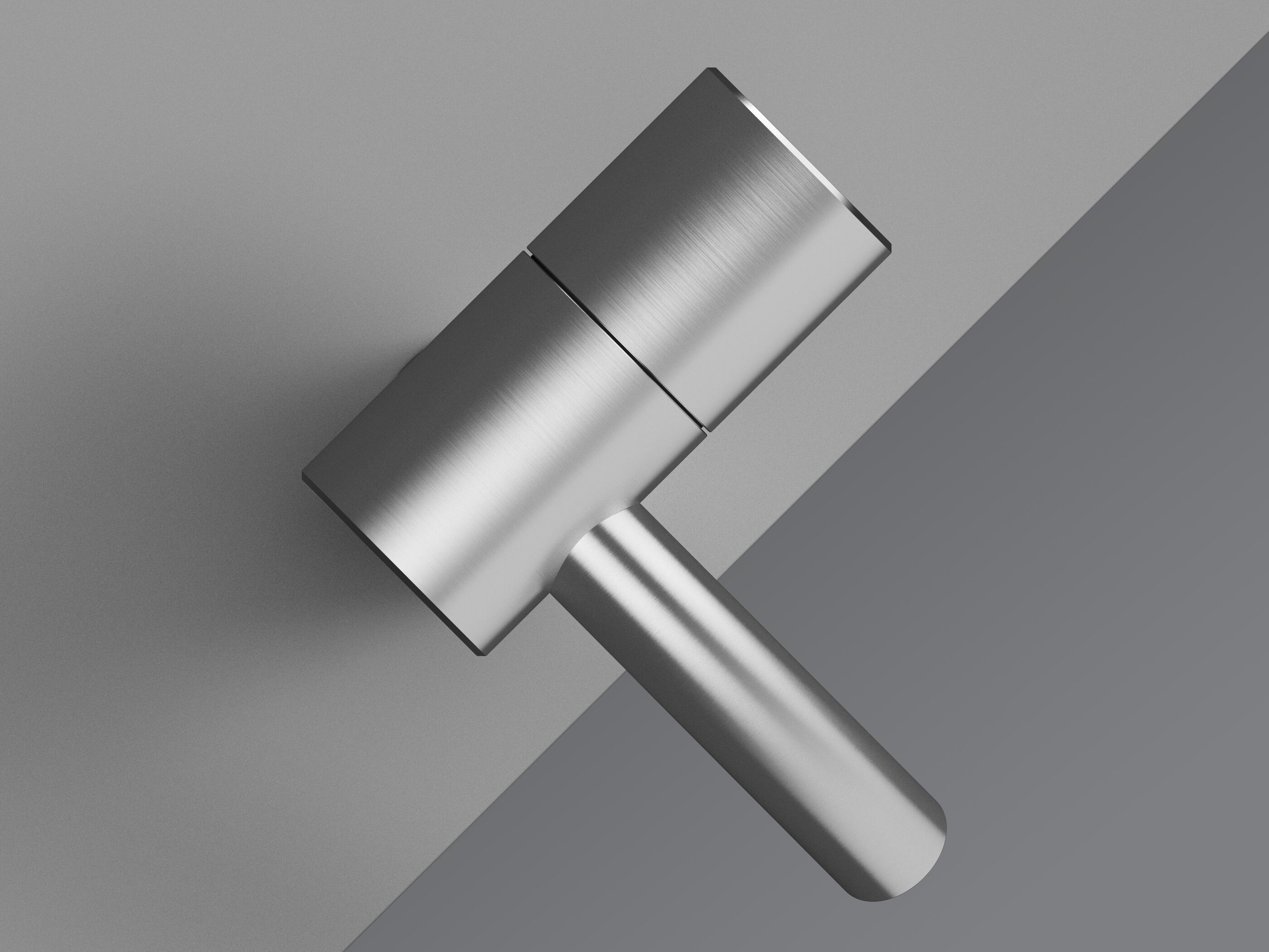 Смеситель для раковины из нержавеющей стали с одним отверстием Quadrodesign Hum ARCH-00093433 - Вид №1