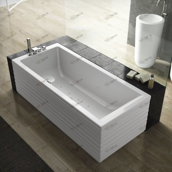 Ванна с наддувом без панелей Moove Blower 170х75 9B50-06315 Sx Jacuzzi 9B5006315SX