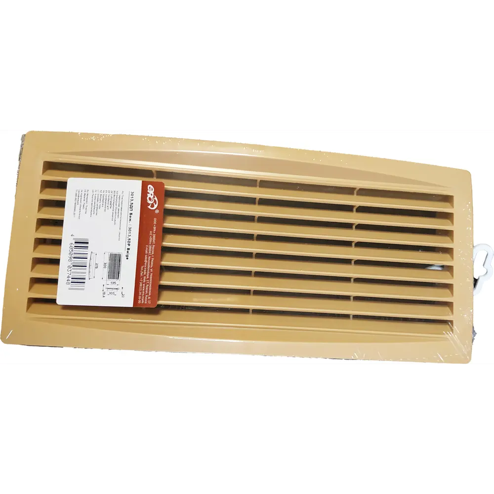 Вентиляционная решетка ERA 300x135 бежевая с декоративными жалюзи 84721208 STLM-0852102 - Вид №3