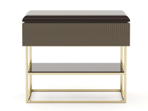 Деревянная тумбочка