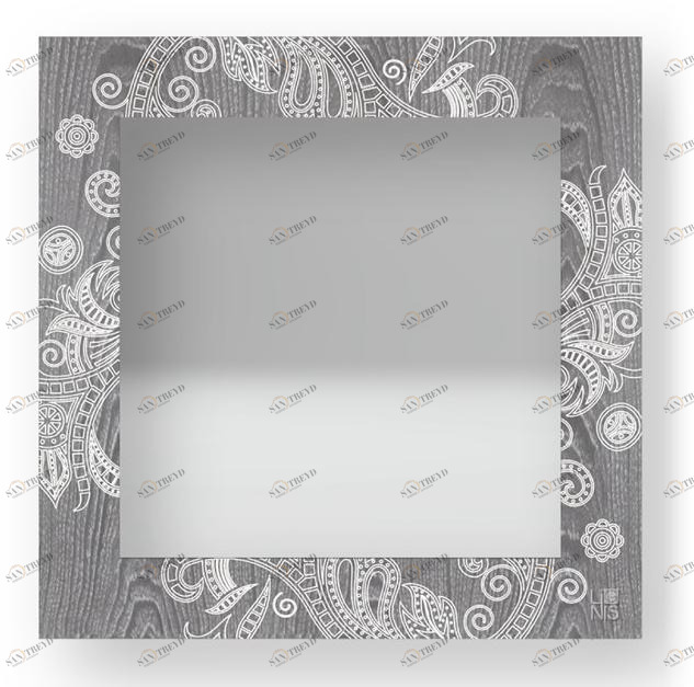 LIGNIS® Квадратное настенное зеркало в раме Dolcevita marrakech 12.043