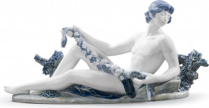10669173 LLADRO Фигурка Lladro "Бог Аполлон" 27х55см Фарфор