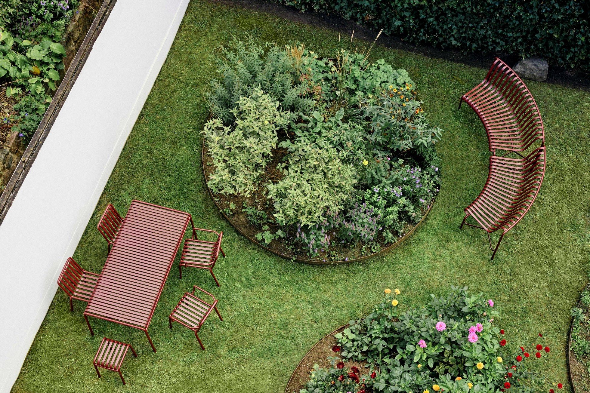 Стальной прямоугольный садовый стол Hay Палисад ARCH-00140041 - Вид №7