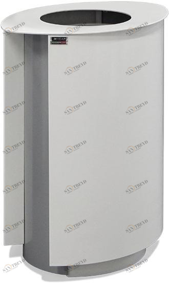 DIMCAR Урна для мусора из оцинкованной стали  G473 