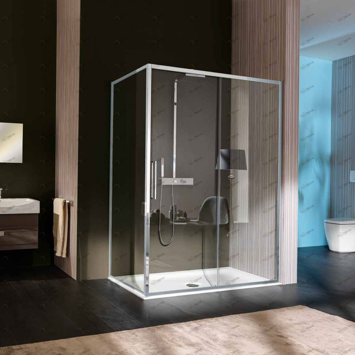 B8345LUCTR Vis Сollection душевая зона  Samo 40338