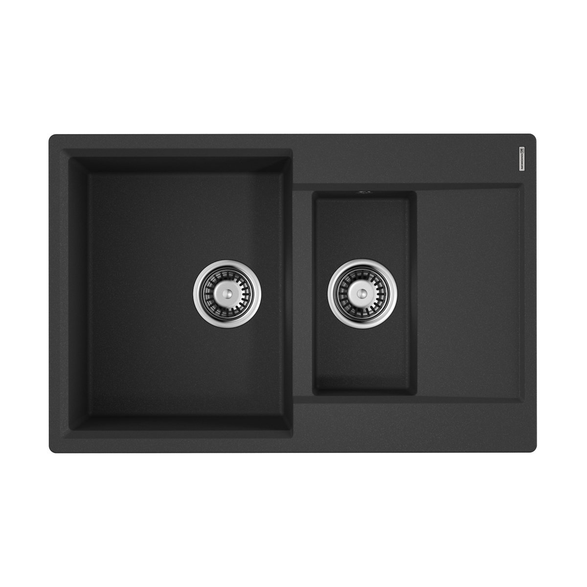 Кухонная мойка Daisen 78-2T BL OMOIKIRI 4993535