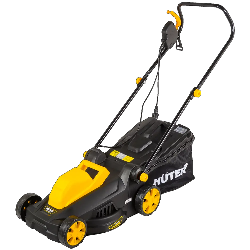 Газонокосилка электрическая Huter ELM-1400P 1400 Вт 38 см STLM-2041292