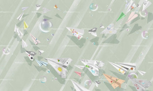 Carta da parati PVC free, eco-friendly, lavabile