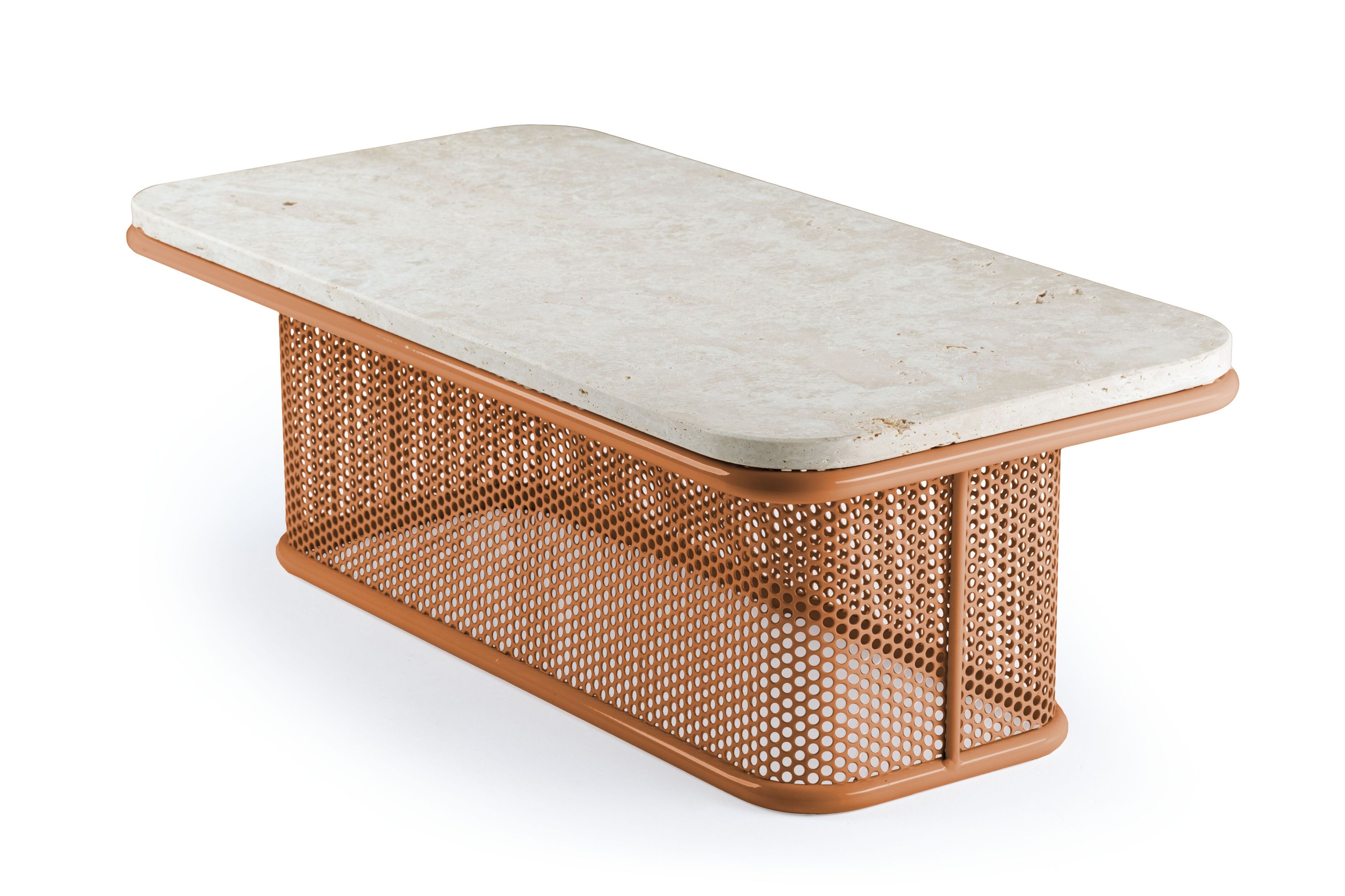 Прямоугольный мраморный журнальный столик Mambo Unlimited Ideas Ривьера ARCH-00134779 - Вид №3