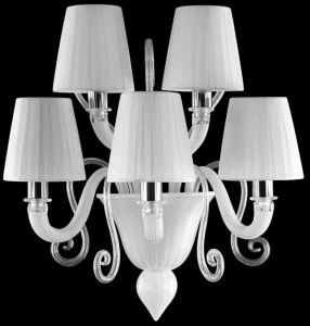 MULTIFORME Бра из муранского стекла ручной работы Gatsby Apep0484-3+2-wcw