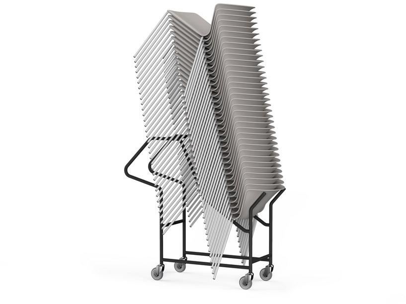 ACTIU Штабелируемый стул Whass sun-id-1469085 - Вид №2