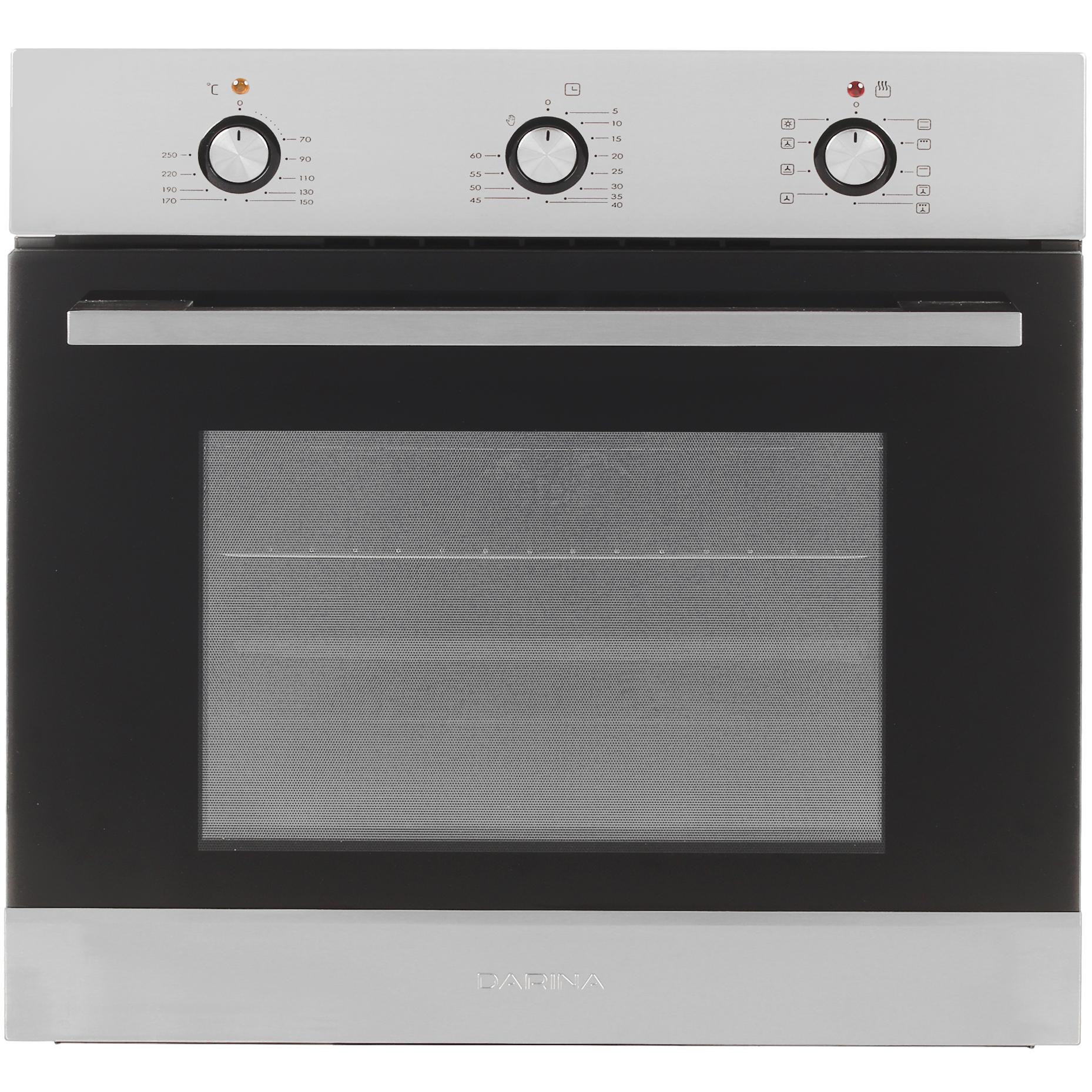 1234506 Электрический духовой шкаф Darina 1U5 BDE 112 707 X3 серебристый STDN-0067936
