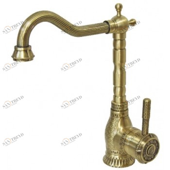 Zorg A 313K-BR бронза Смеситель для кухни Zorg 292 х 185 мм 