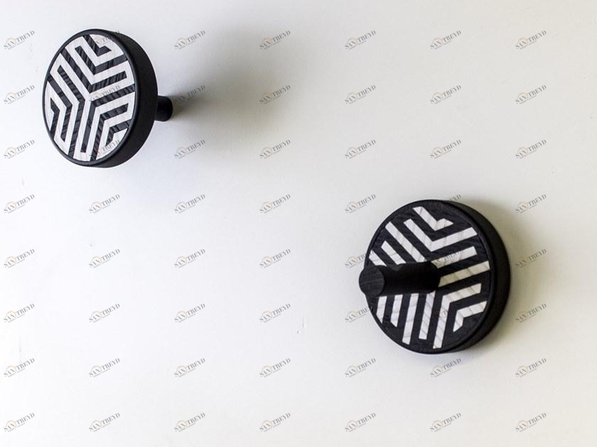 LIGNIS® Пара плечиков из инкрустированной древесины Inverso 13.006