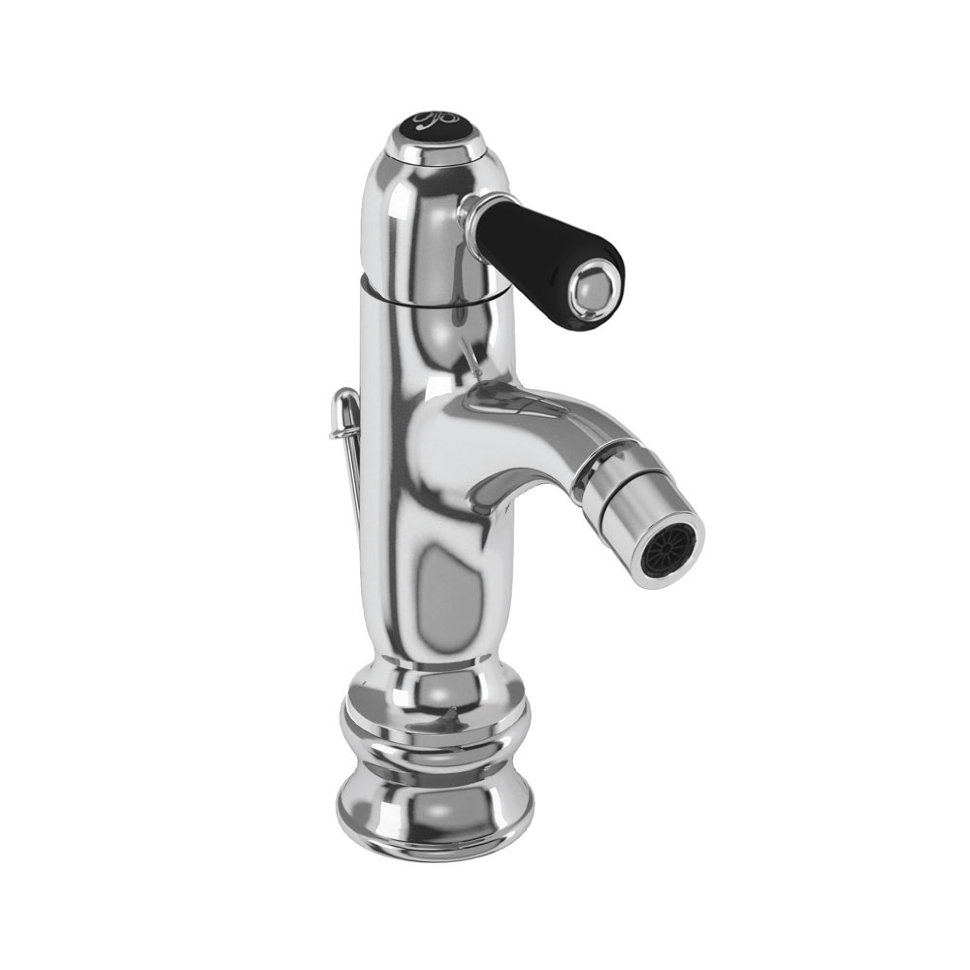 Смеситель для биде на 1 отверстие Regent, с донным клапаном [CHR23 BLA] Regent Burlington CH23 BLA, T4B - Вид №1