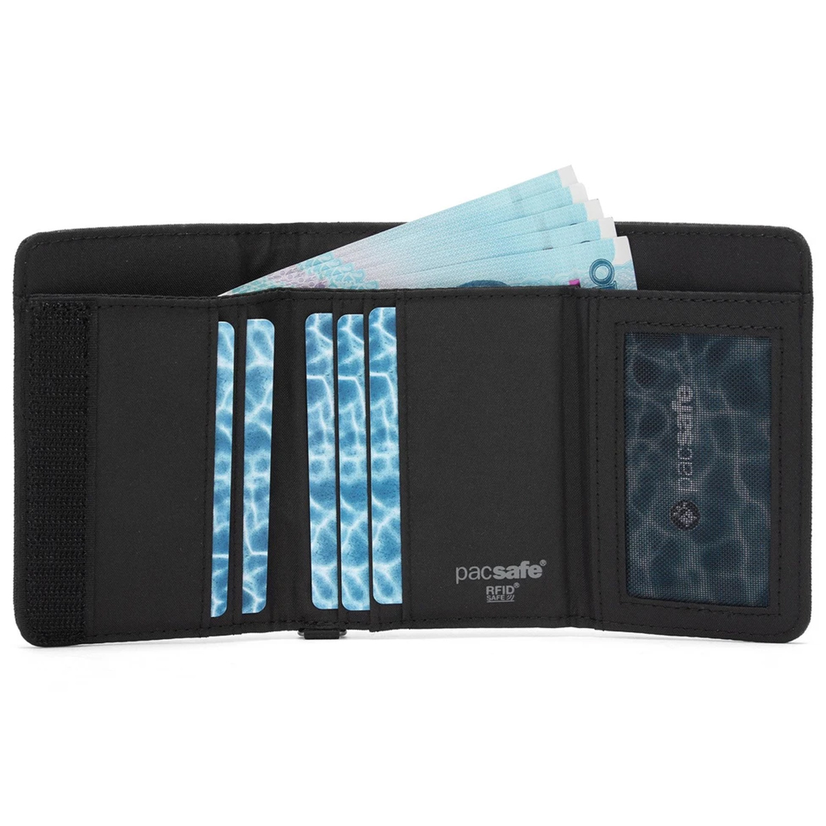 11005136 Кошелек антивор Trifold PacSafe RFIDsafe  - Вид №2