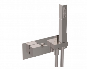 21720-CR CARIMALI Двухпозиционный однорычажный смеситель ilQuadro с прогрессивным управлением
