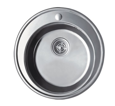 HB510-06 Кухонная мойка , полированная сталь Haiba  - Вид №1