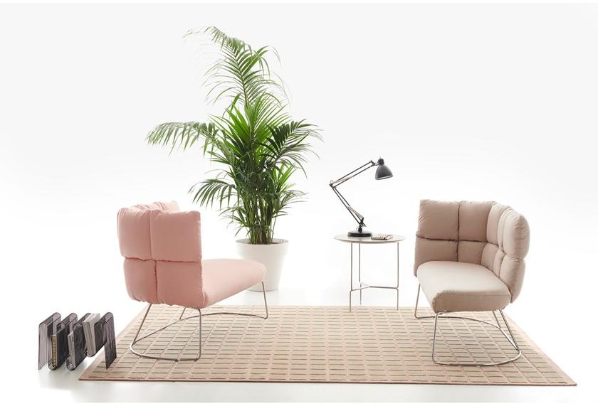 Manerba Круглый высокий журнальный столик Litta St142f60 - Вид №3