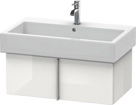 VE610604949 Vero Тумбочка подвесная Графит матовый, декор Duravit - Вид №2