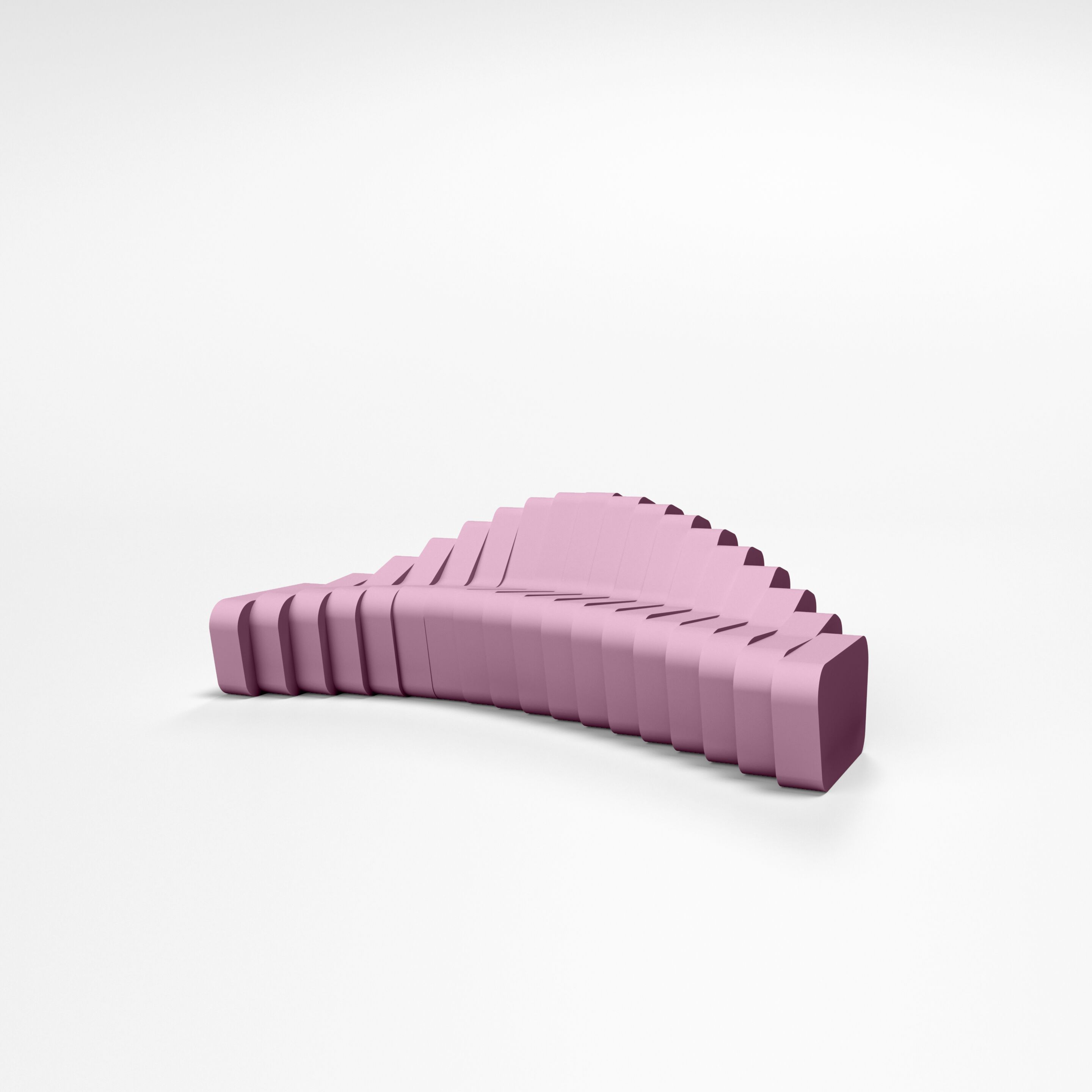 Модульный изогнутый диван с пенопластовым покрытием SIXINCH Cliffy ARCH-00045746 - Вид №24