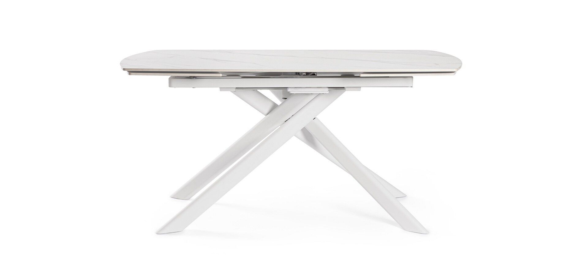 Керамический и стальной выдвижной стол BIZZOTTO JOAKIM ARCH-00015460 - Вид №5