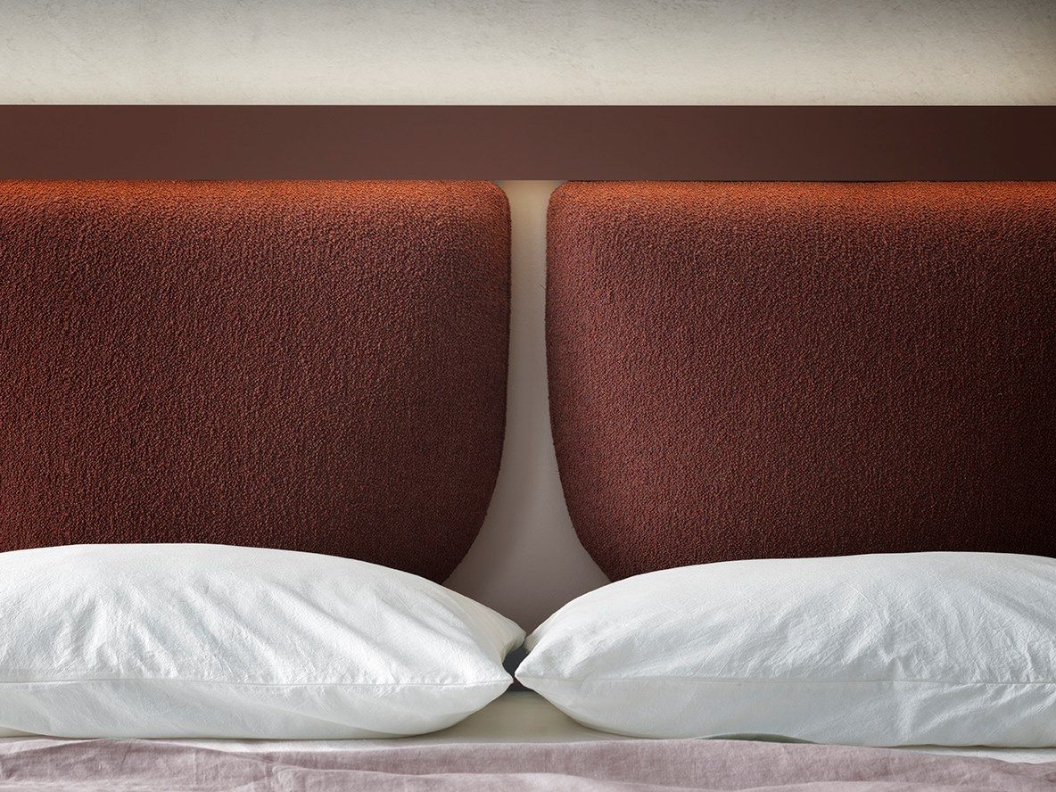 Кровать со встроенным освещением с мягким изголовьем Caccaro Groove ARCH-00104924 - Вид №2