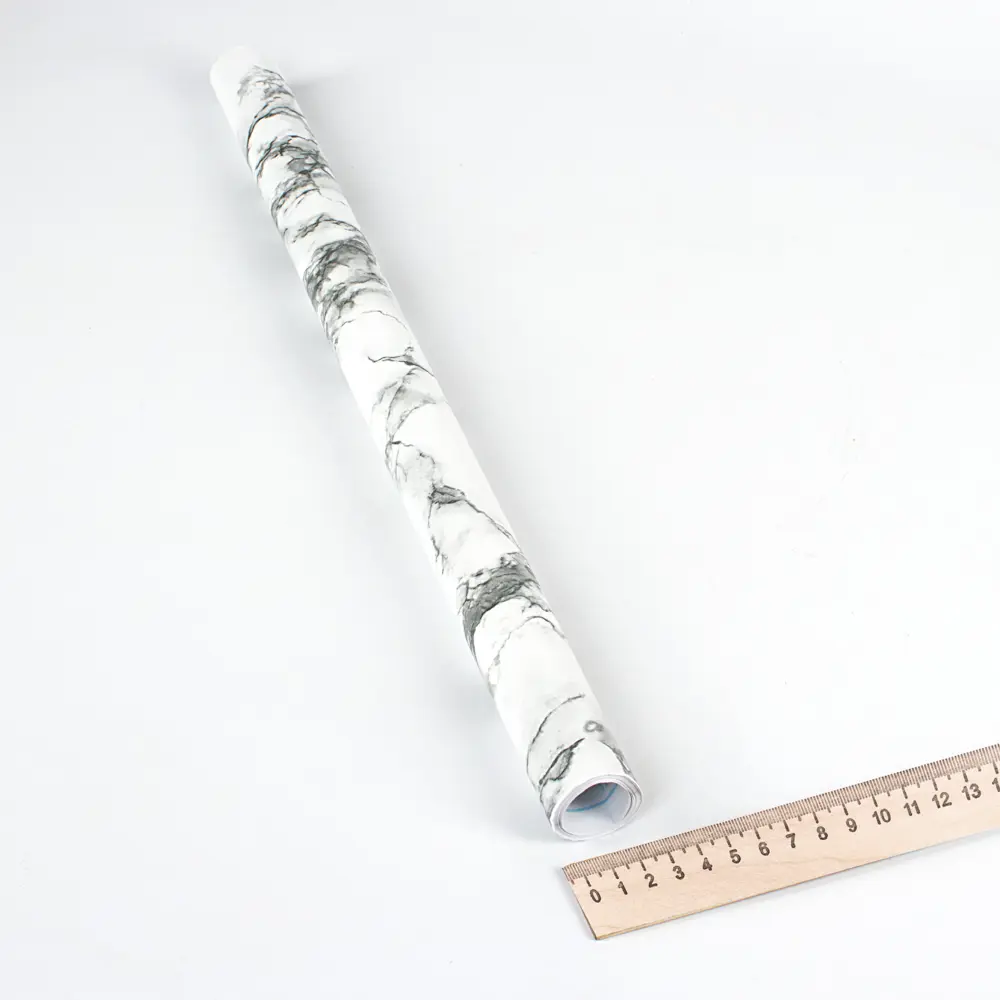 89346775 Пленка самоклеящаяся Мрамор 0.45x2 м цвет черно-белый STLM-0829473 INSPIRE  - Вид №2