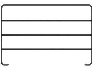Ограждение из оцинкованной стали