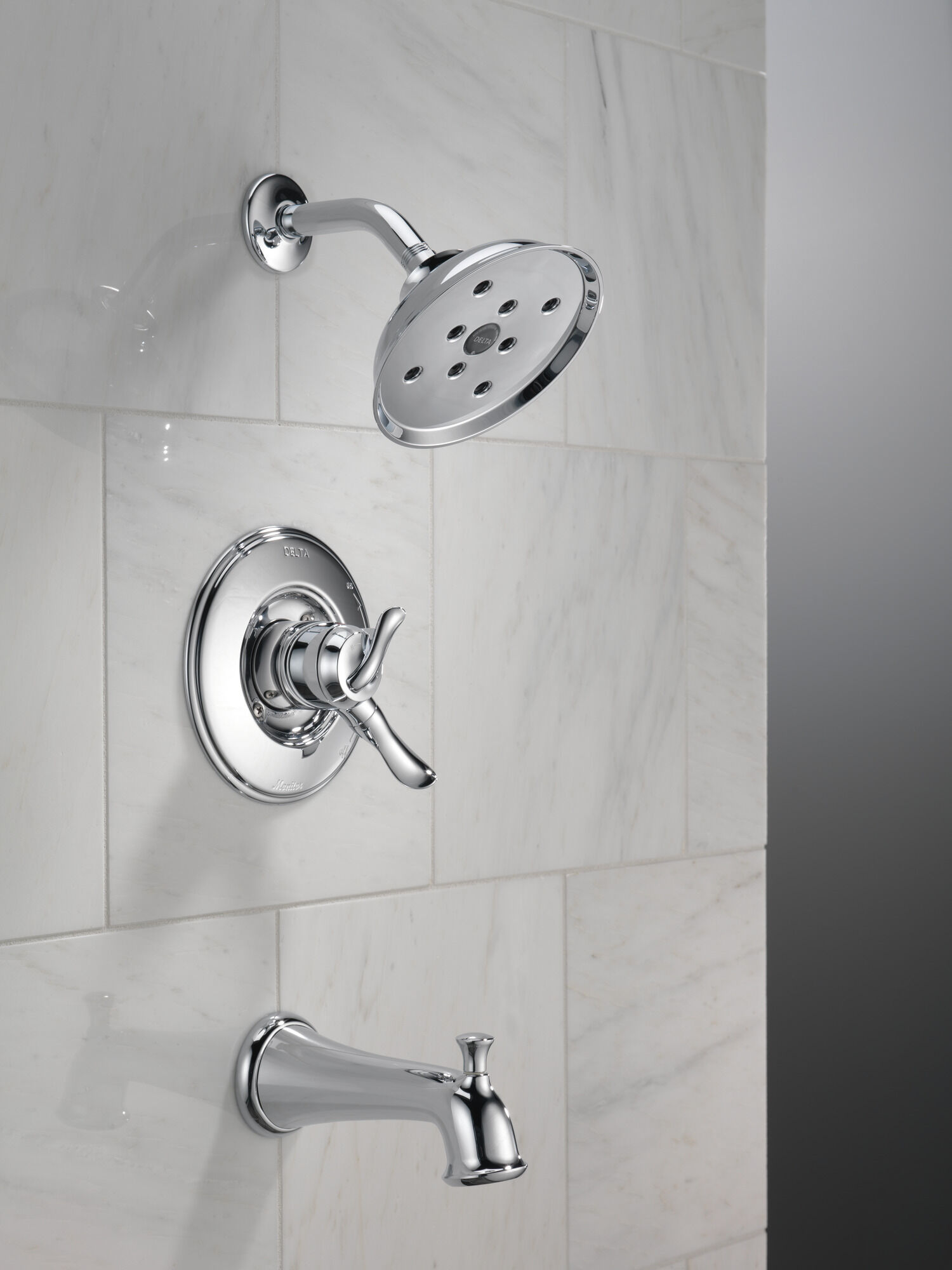 T17494-RB Monitor® 17 Series H2Okinetic® для ванны и душа Delta Faucet Linden Венецианская бронза  - Вид №2