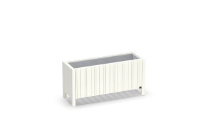 Прямоугольная алюминиевая плантатор