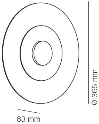 Milan Iluminacion Настенный светильник из сатинированного стекла Halos 6685 - Вид №3