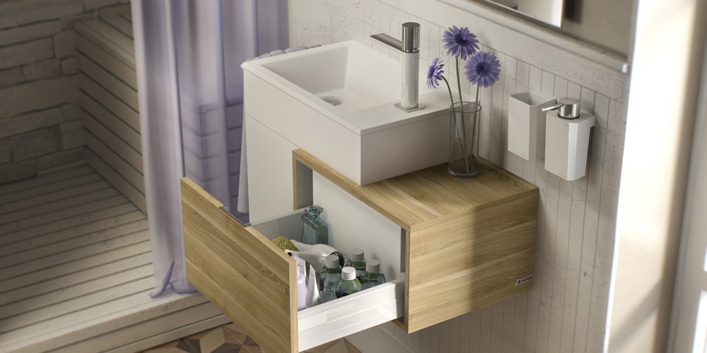 Sonia Дозатор для жидкого мыла настенный S0 белый/хром 156252 - Вид №4