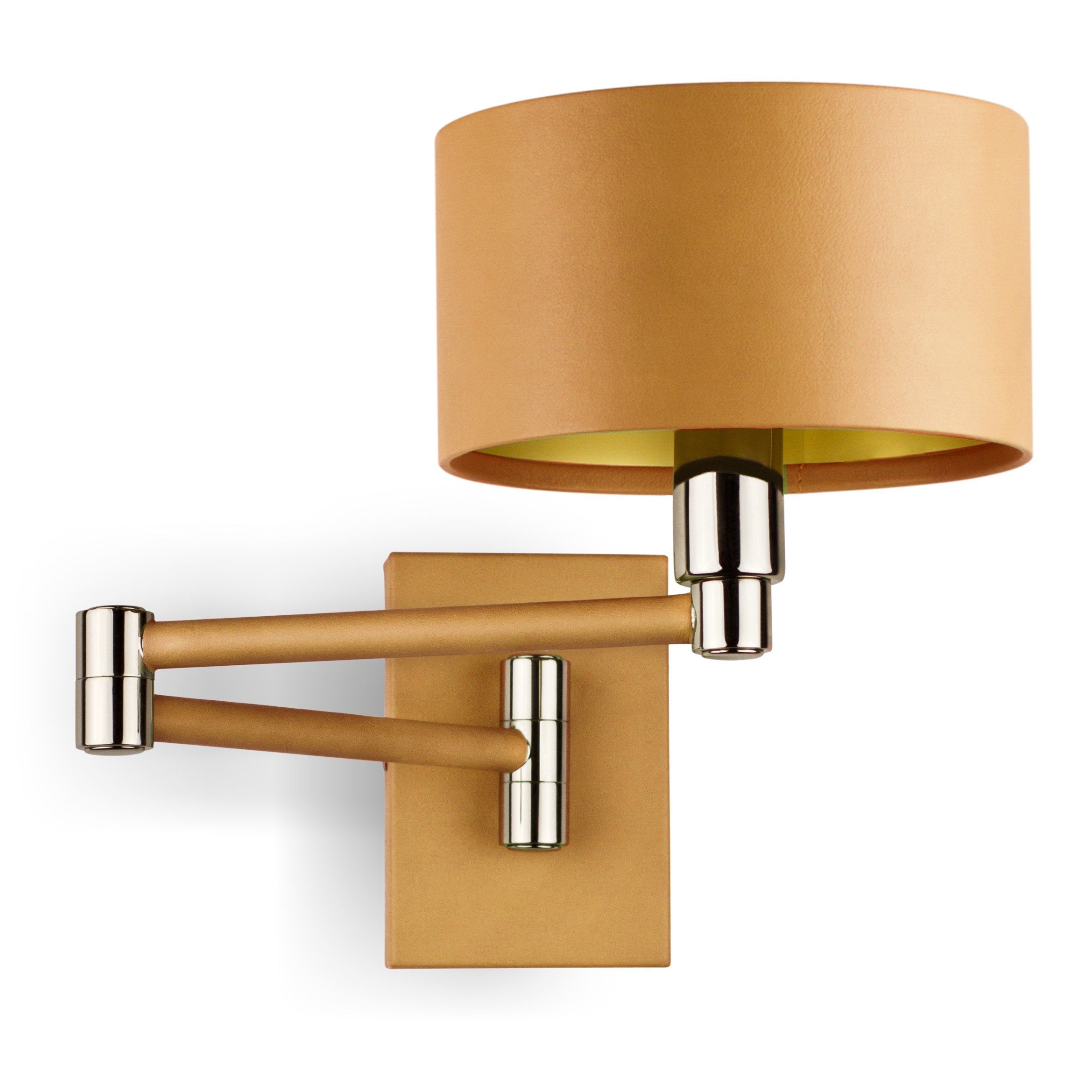 Кожаный настенный светильник с гибкой рукояткой Abrissi Snodo ARCH-00007398 - Вид №2