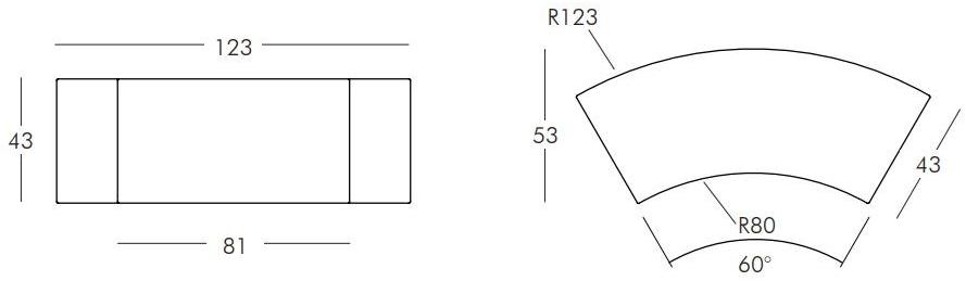 SLIDE Светящаяся садовая скамейка из полиэтилена sun-id-1464849 - Вид №7