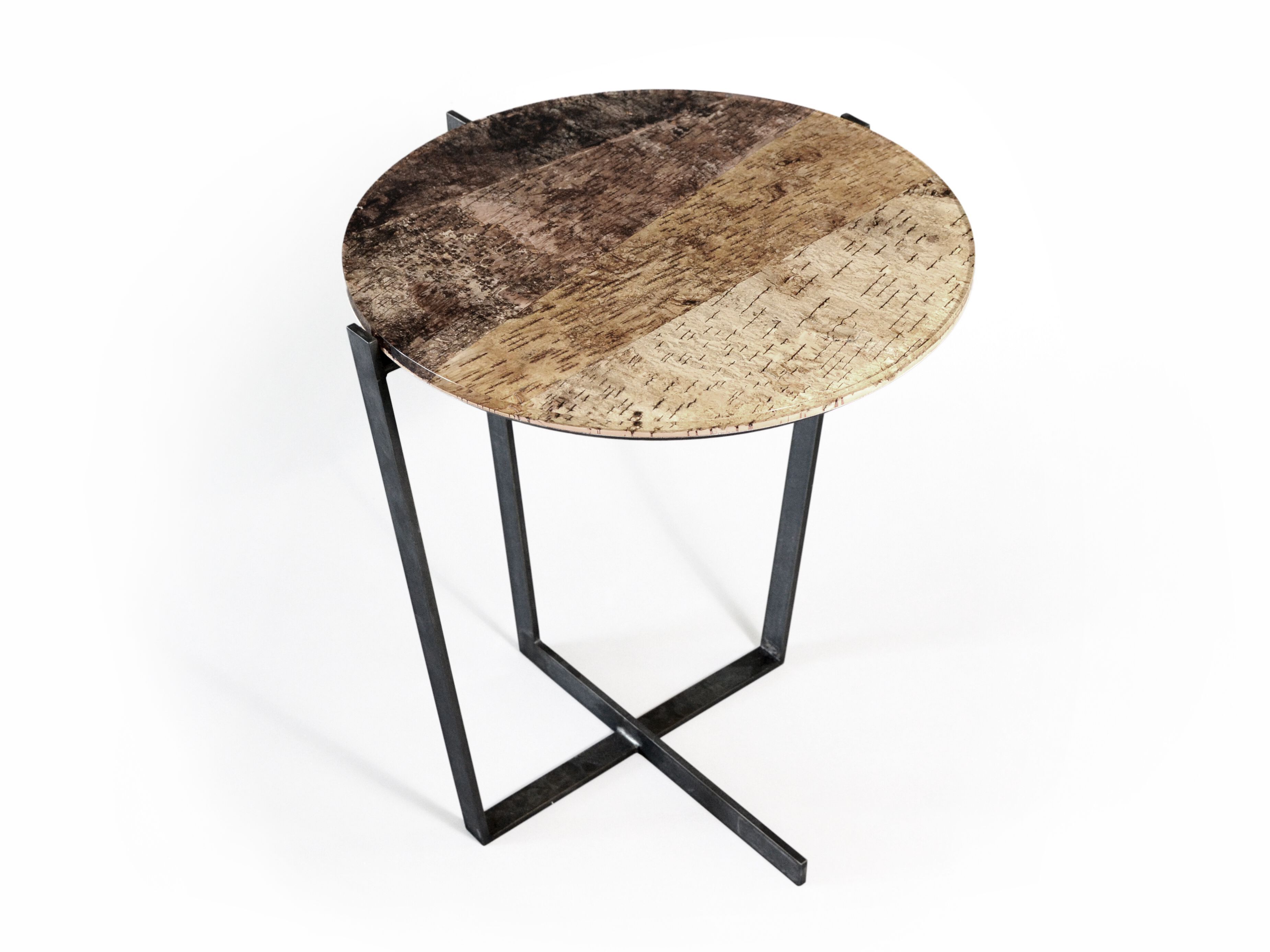 Круглый стол из березы и смолы alcarol Phellem ARCH-00045088