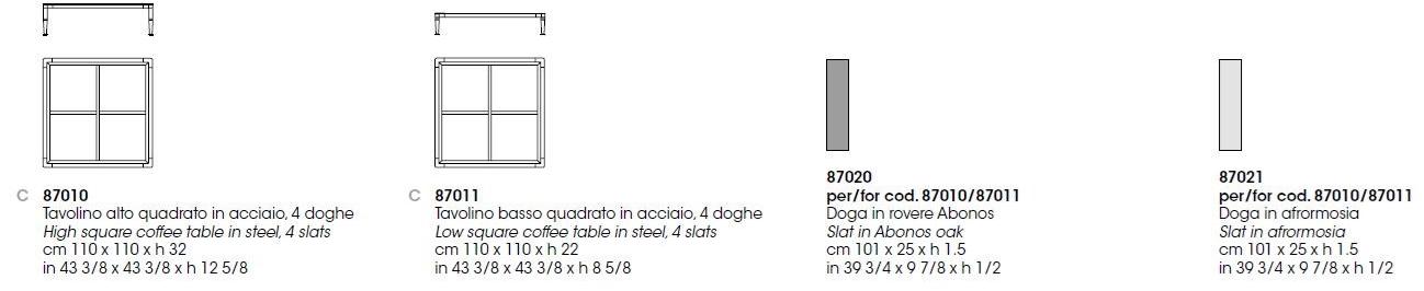 Giorgetti Садовый столик квадратный Gea sun-id-1435961 - Вид №3