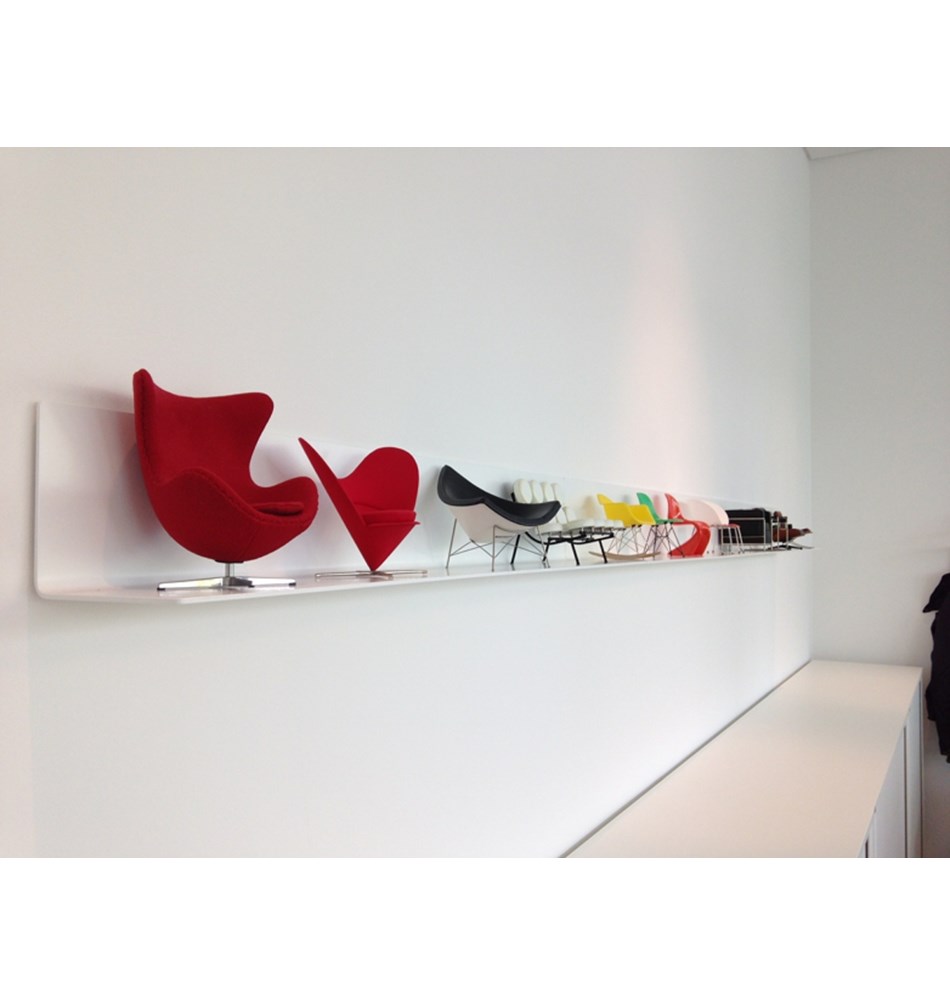 FROST Полка 4021 15x15x60cm » белая Алюминий Белый U4021-W  - Вид №5