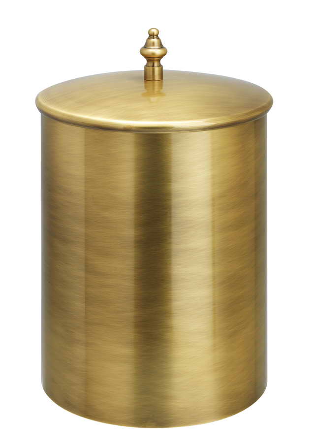 994PR(25) Stil Haus, круглое ведро с крышкой, ручка от коллекции Prisma, цвет бронза