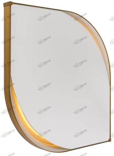 Turri Настенное зеркало со встроенной подсветкой Vine sun-id-1362948