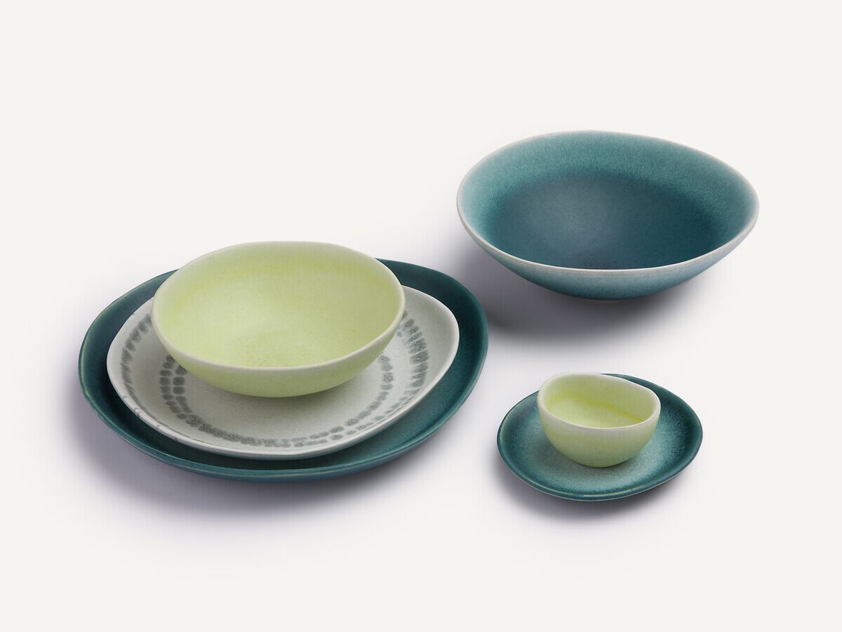 Набор посуды из глазурованной керамики AMPM Ritual ARCH-00104818 - Вид №3