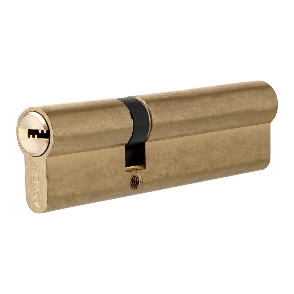 Цилиндр Apecs SM-100(35/65)-G, 35x65 мм, ключ/ключ, цвет золото ЦИЛИНДР APECS SM-100(35/65)-G КЛЮЧ-КЛЮЧ STLM-2120760