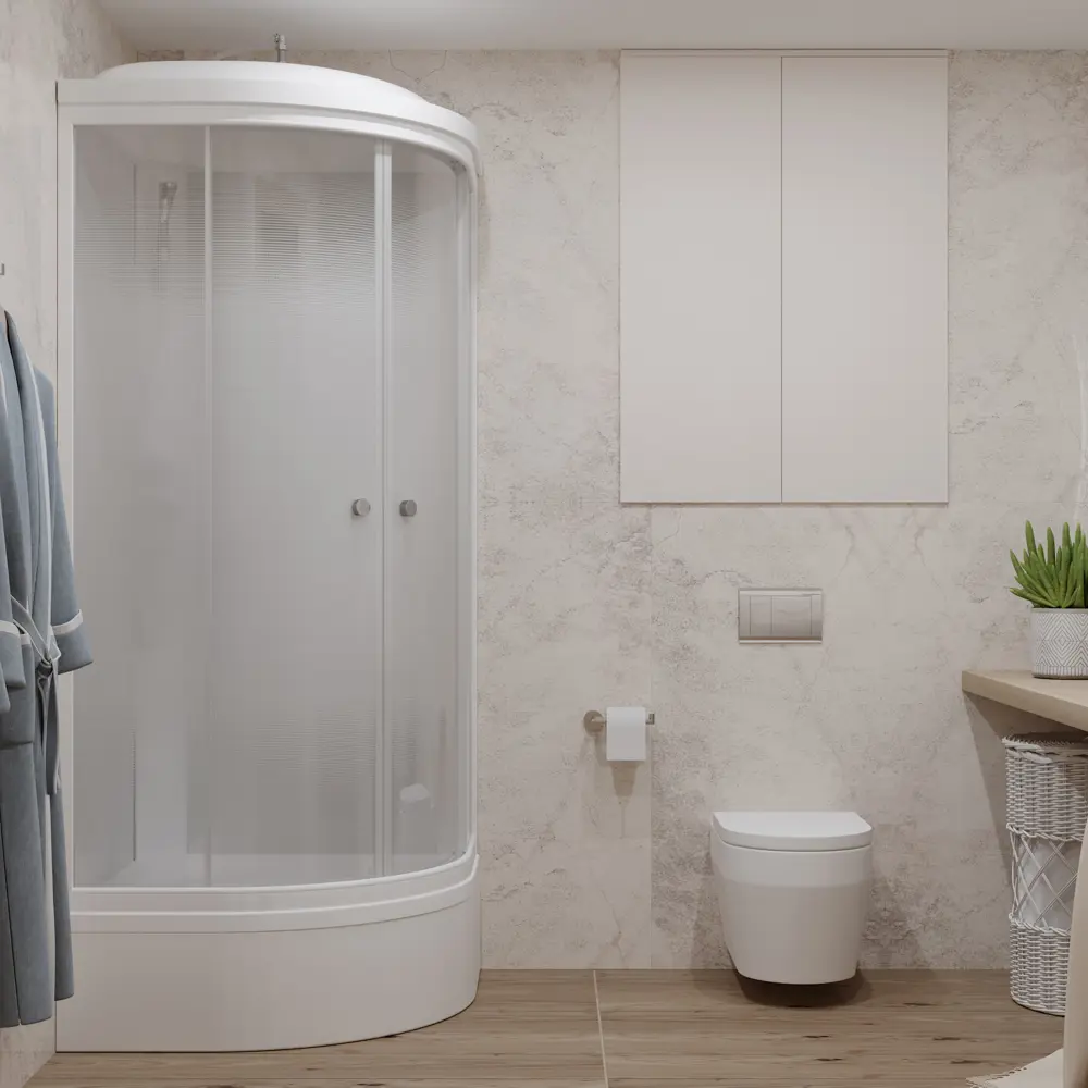 Душевая кабина Triton Лайт В средний поддон 90x90 см STLM-2050402 - Вид №7