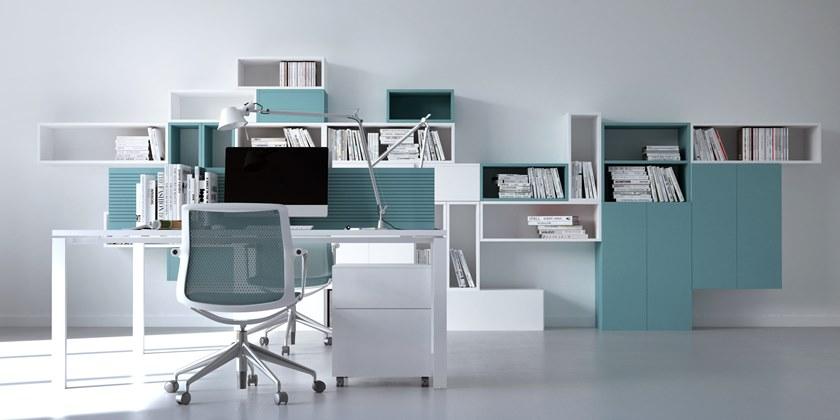 Elitable Открытый лакированный деревянный стеллаж Eco sun-id-1464698 - Вид №3