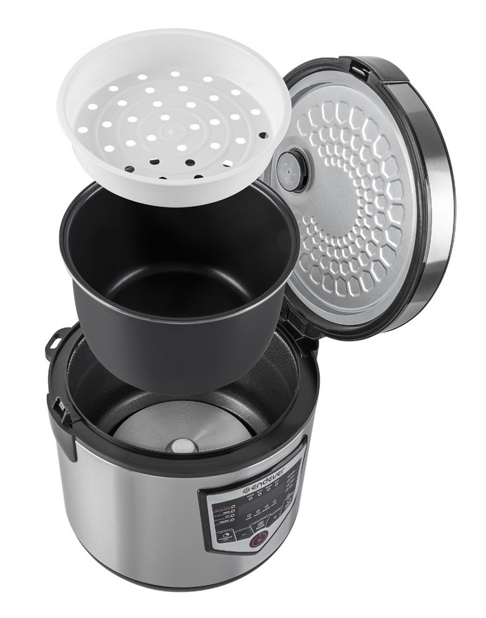 9091424 Мультиварка Endever Vita-124 серебристый STDN-0084424 - Вид №1