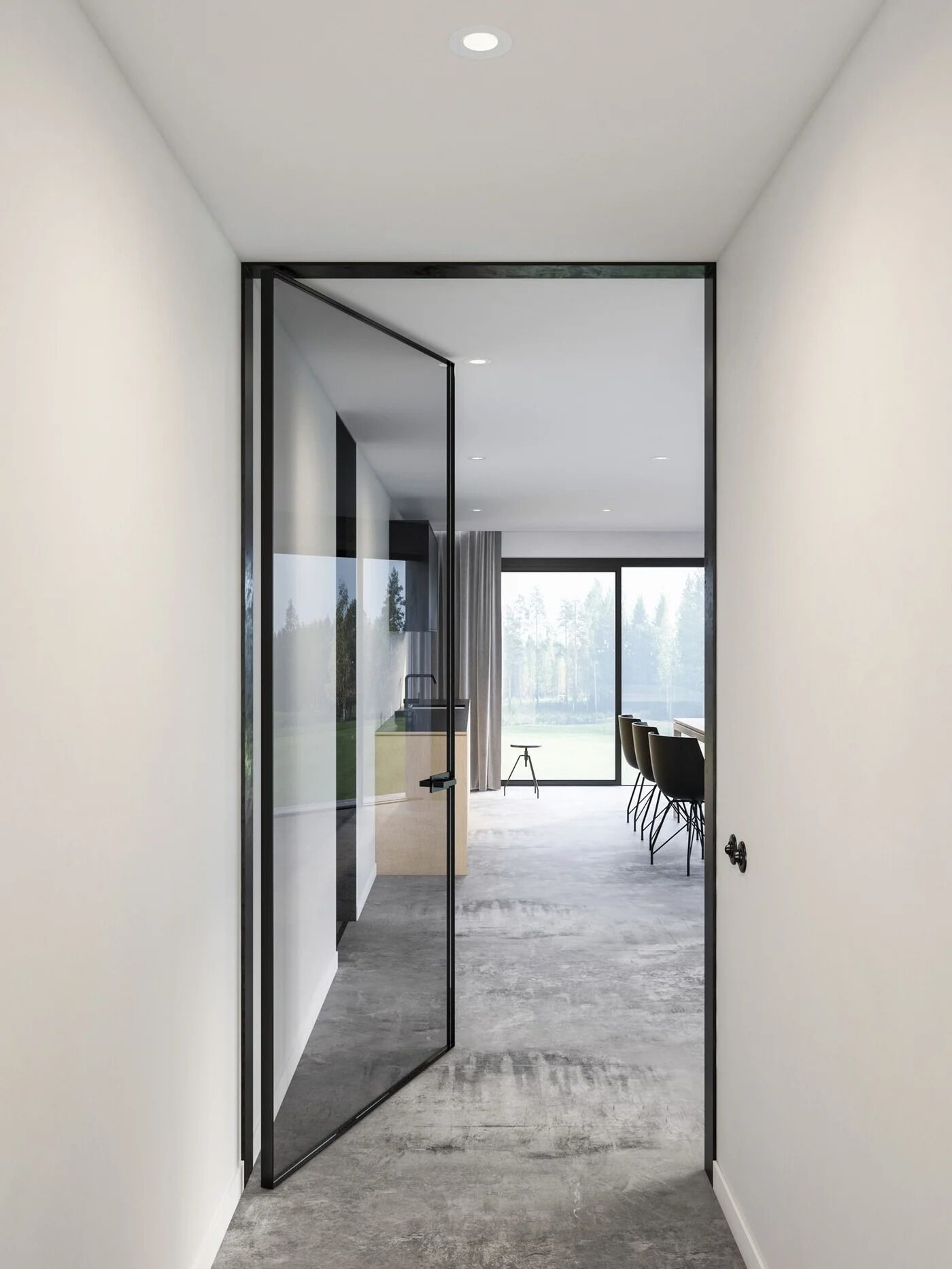 Круглый светодиодный светильник из пластика Nordlux SIEGE ARCH-00041991 - Вид №1