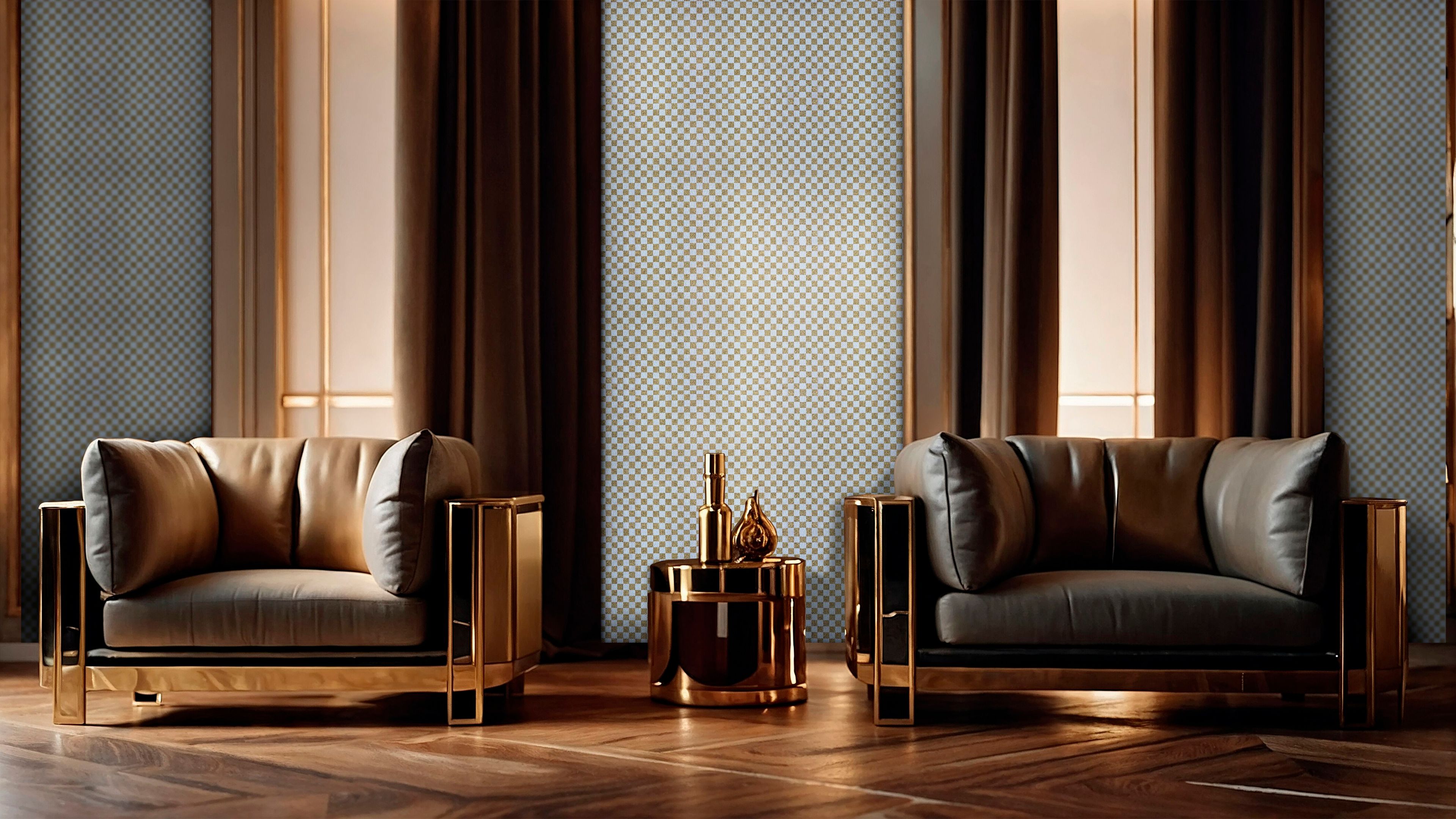 Обои с рисунком из целлюлозного волокна Officinarkitettura® Les nombre d'or ARCH-00109317 - Вид №2