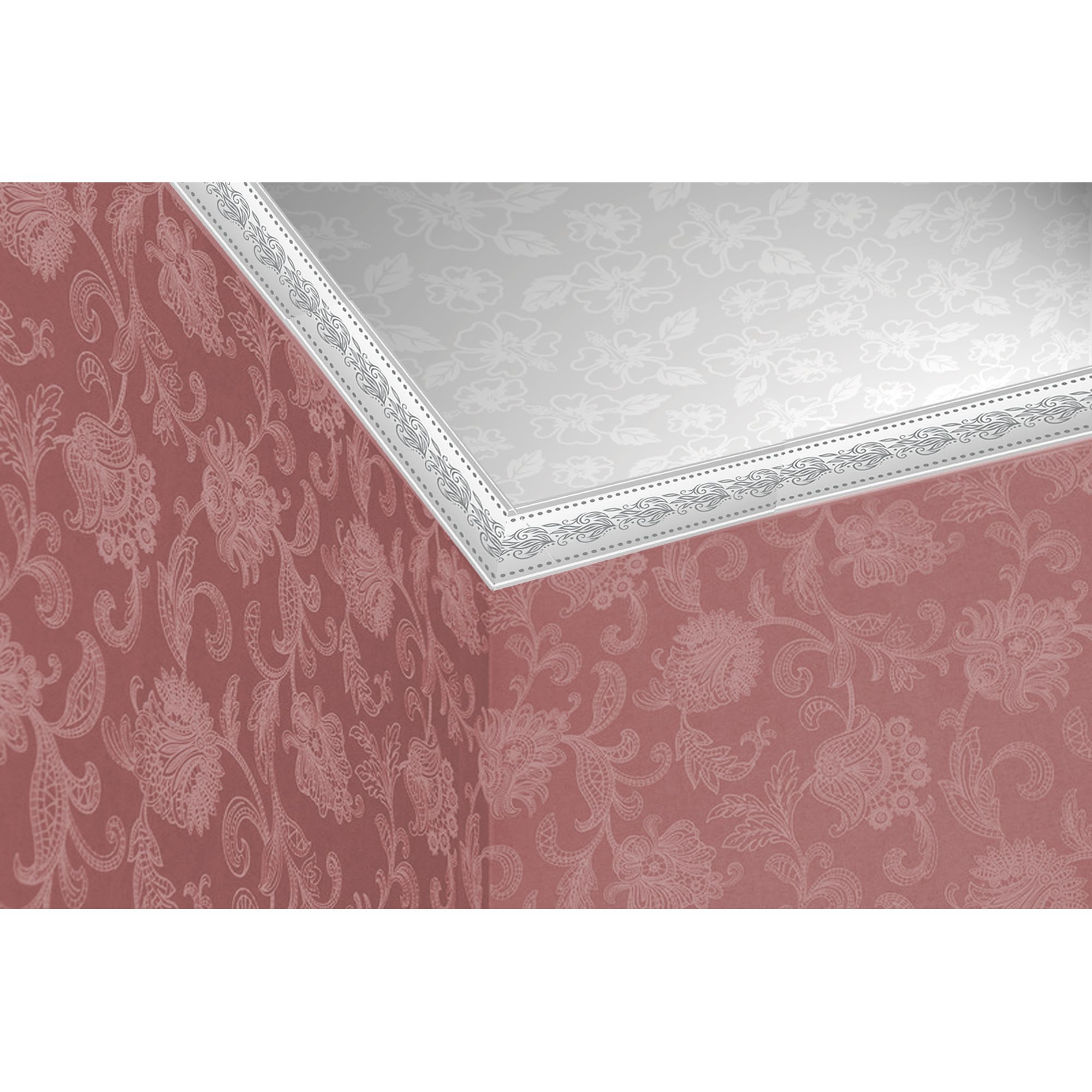 14054851 Плита потолочная экструдированная FLX А-026, 2 м2, цвет перламутровый Santreyd  - Вид №4