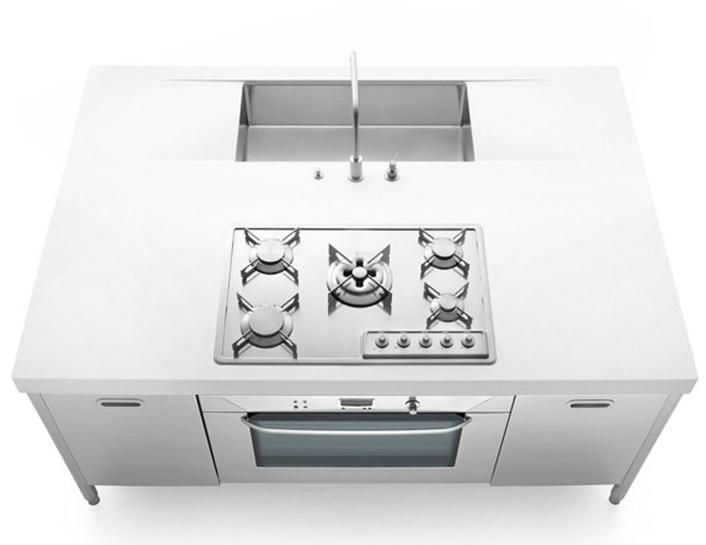 ALPES-INOX Мини-кухня из нержавеющей стали Liberi in cucina sun-id-1348460 - Вид №1